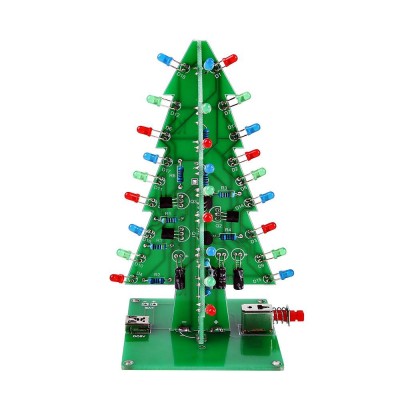 3D Christmas Trees LED DIY Kit