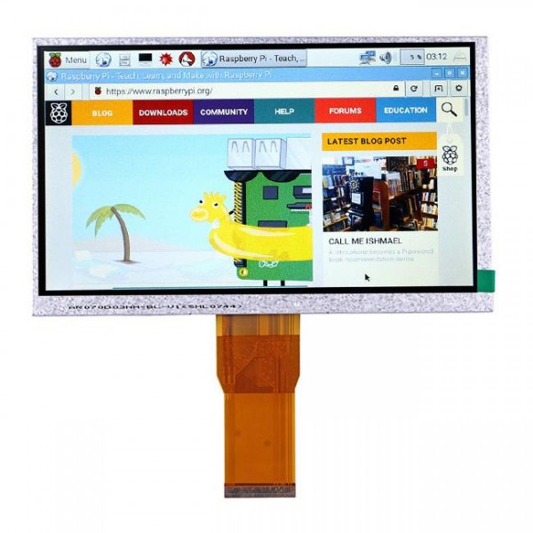 7" TFT LCD Display