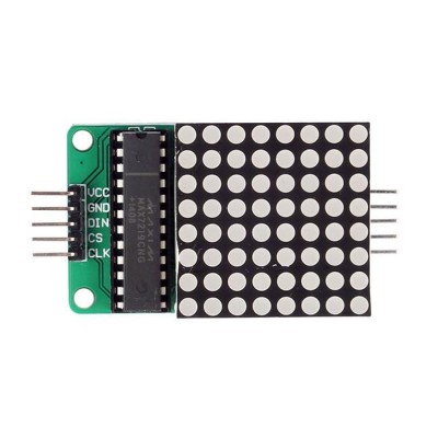 MAX7219 Red LED Dot Matrix Display Module