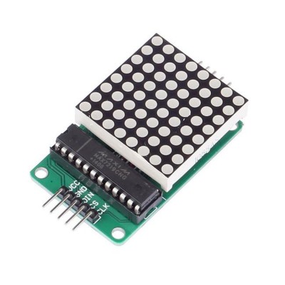 MAX7219 Red LED Dot Matrix Display Module