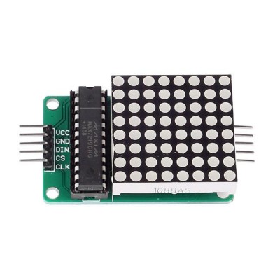 MAX7219 Red LED Dot Matrix Display Module