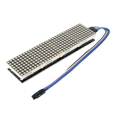 MAX7219 Red LED Dot Matrix Display Module