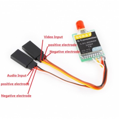 New Q Transmitter 5.8G 600MW 32CH FPV Video Transmitter Module