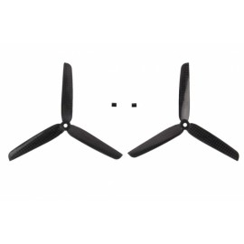 2 Pair 6x3 6030 Carbon Fiber 250mm Multirotor 3-Leaf Propeller CW/CCW