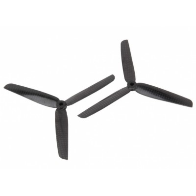 2 Pair 6x3 6030 Carbon Fiber 250mm Multirotor 3-Leaf Propeller CW/CCW