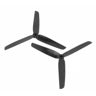 2 Pair 6x3 6030 Carbon Fiber 250mm Multirotor 3-Leaf Propeller CW/CCW